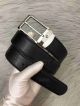 AAA Reversible Montblanc Belt Fake Online - Black Leather Steel Buckle (8)_th.jpg